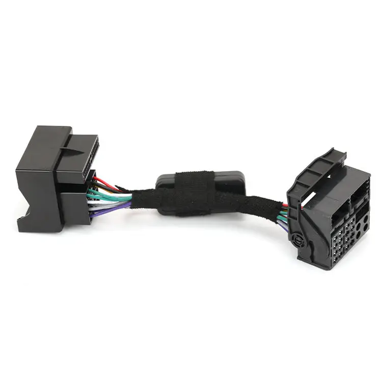 RCD330 Plus RCD330 Plug&Play ISO Quadlock Adapter Cable CANBUS Decoder Simulator For VW Car MIB RADIO