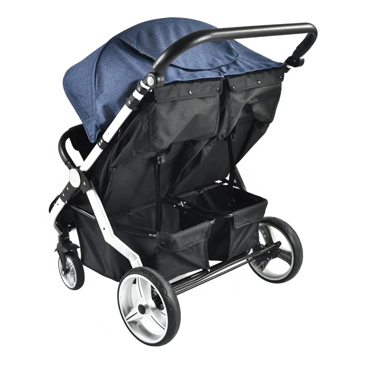 OEM & ODM двухместная алюминиевая детская коляска с сертификатом 2088 и EN1888