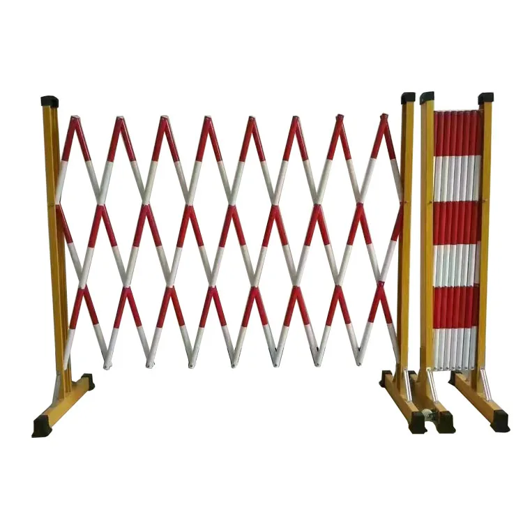 High Quality Mobile Barrier Glass Fiber Reinforced Plastic Retractable Fence Barrier