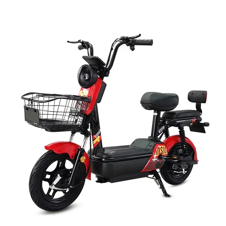
OEM Factory High Power Fat Tire Electric Bike 350W Motor 48V Electric Bicycle 