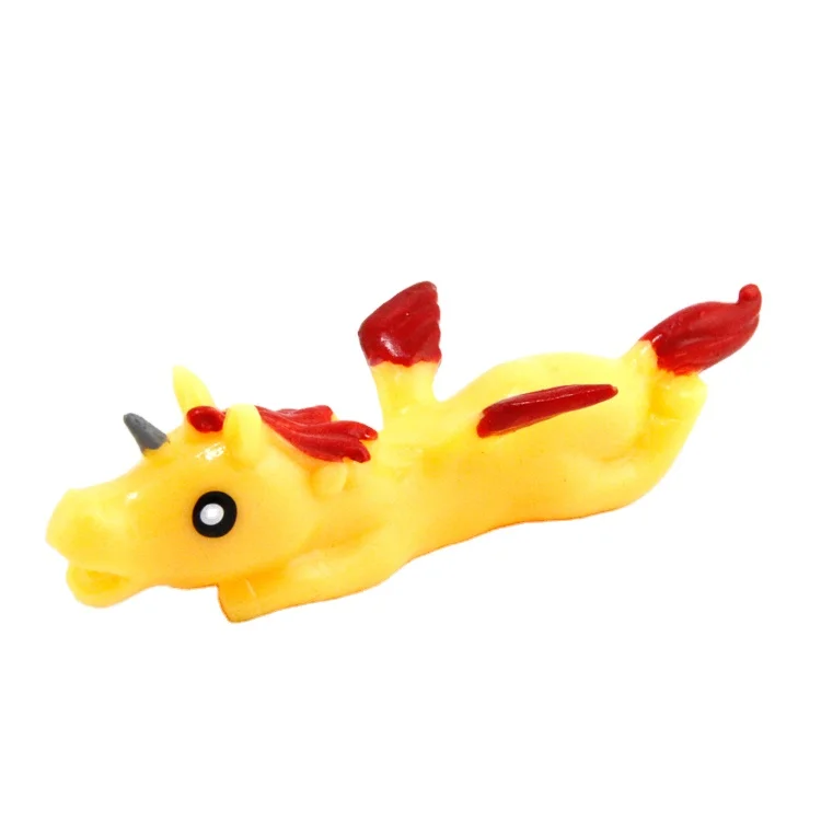 Flybear Hot Cheaper Flybear Funny Squishy Unicorn Flinger Catapulted Relieve Stress Kids Capsule Toy