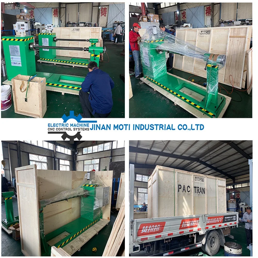 horizontal mechanical coil winding machine