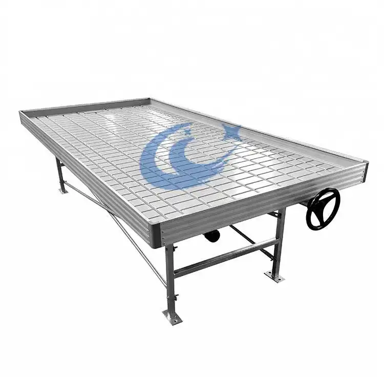 High Quality Greenhouse Rolling Benches flood tables ebb flow tray