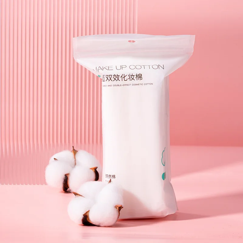 Super September factory wholesale facial makeup cotton pad cosmetic remove cotton round bulk cotton pads