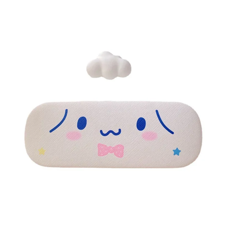 Kawaii Kitty Cat Sanrioed футляр для очков Cinnamoroll Kuromi My Melody милые Мультяшные солнцезащитные очки защиты дорожных боксы хранения