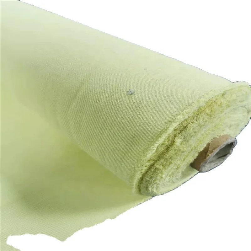 Customized Wear Resistant Cutting Resistant Bulletproof Fabric 1414 Short Stable Woven Aramid Fabric