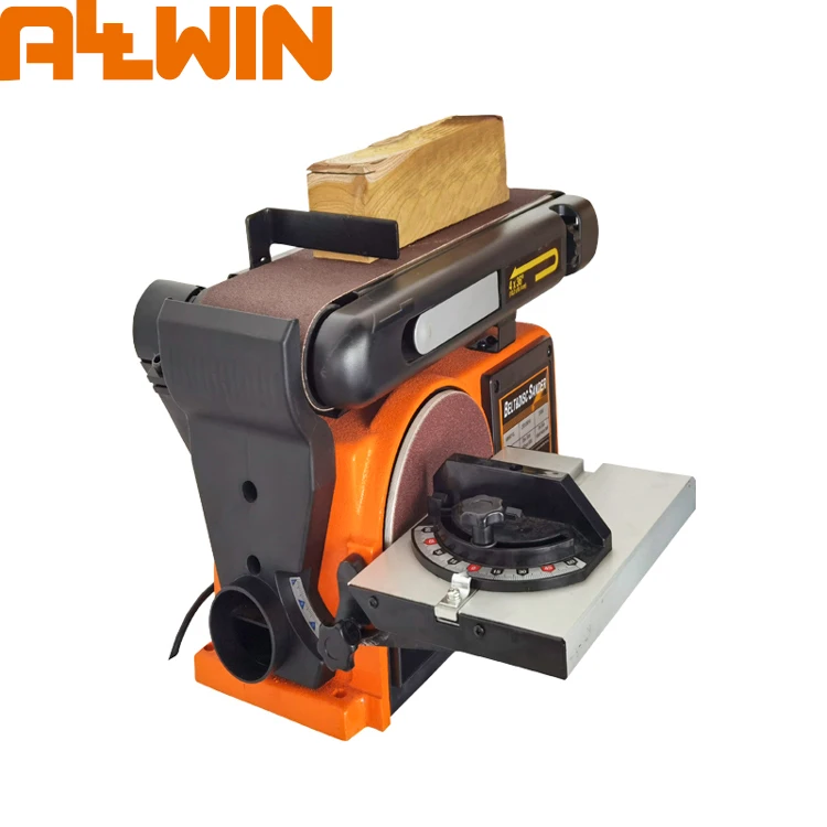 Allwin 230-240V Multi functional 2 In 1 combo benchtop 550W motor 230-240V cast aluminum base belt disc sander