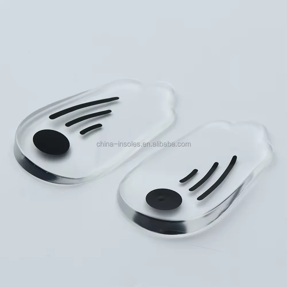 Medial Lateral Heel Wedge Supination Pronation Corrective Foot Alignment Knock Knee Pain Bow Legs O/X Type Adhesive Gel Insole