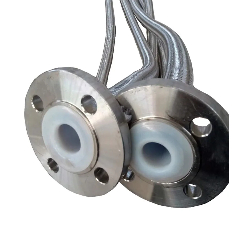 Industrial Custom Pipe Fitting Flange Connection Stainless Steel Large Flexible Braided Expansion Joint High Pressure Metal Hose