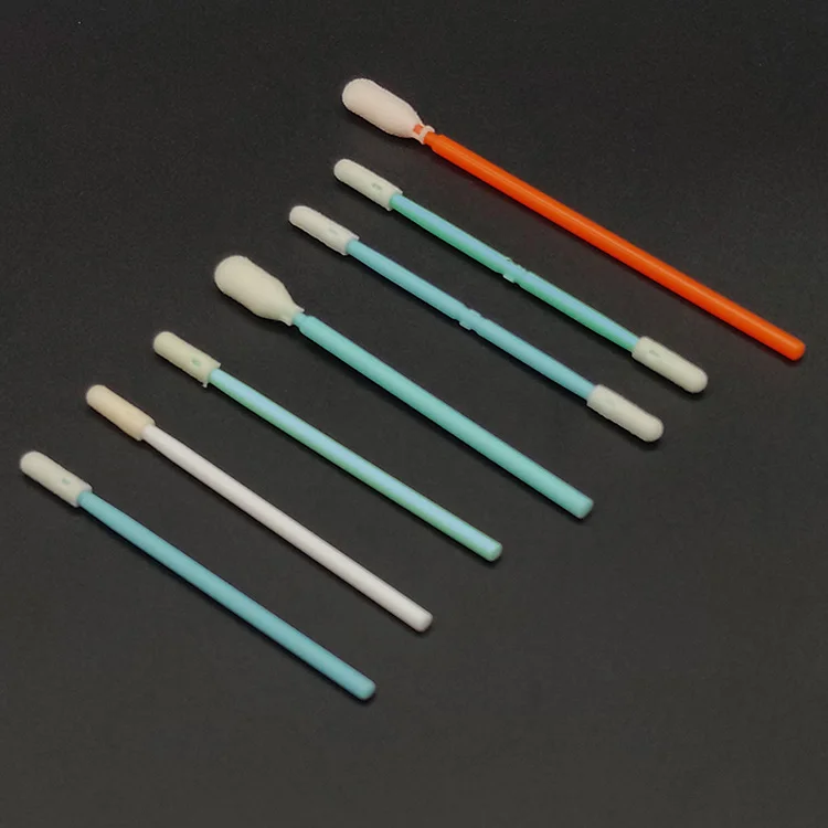 Standard stock immediate delivery cleanroom swab for pcb / pcba / electronic products / industrial equipment