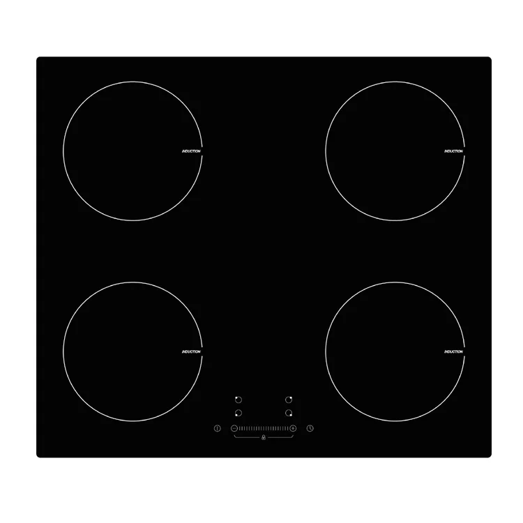 High Quality Slide Touch Control Induction Cooker 4 Burners Induction Hob Built In Induction Cooktop