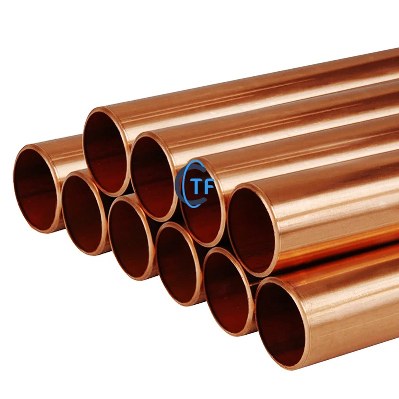 12 inch copper tube 15 m seamless AC copper straight pipe for air conditioners