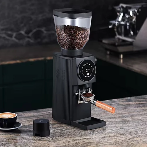 220V Coffee Grinder  Professional 83mm Flat Burr Espresso Coffee Grinder Machine For Coffee Cafe