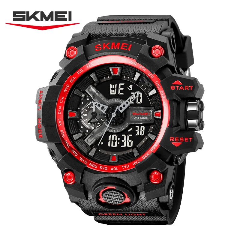 SKMEI 2396 Новое поступление спортивные цифровые аналоговые часы