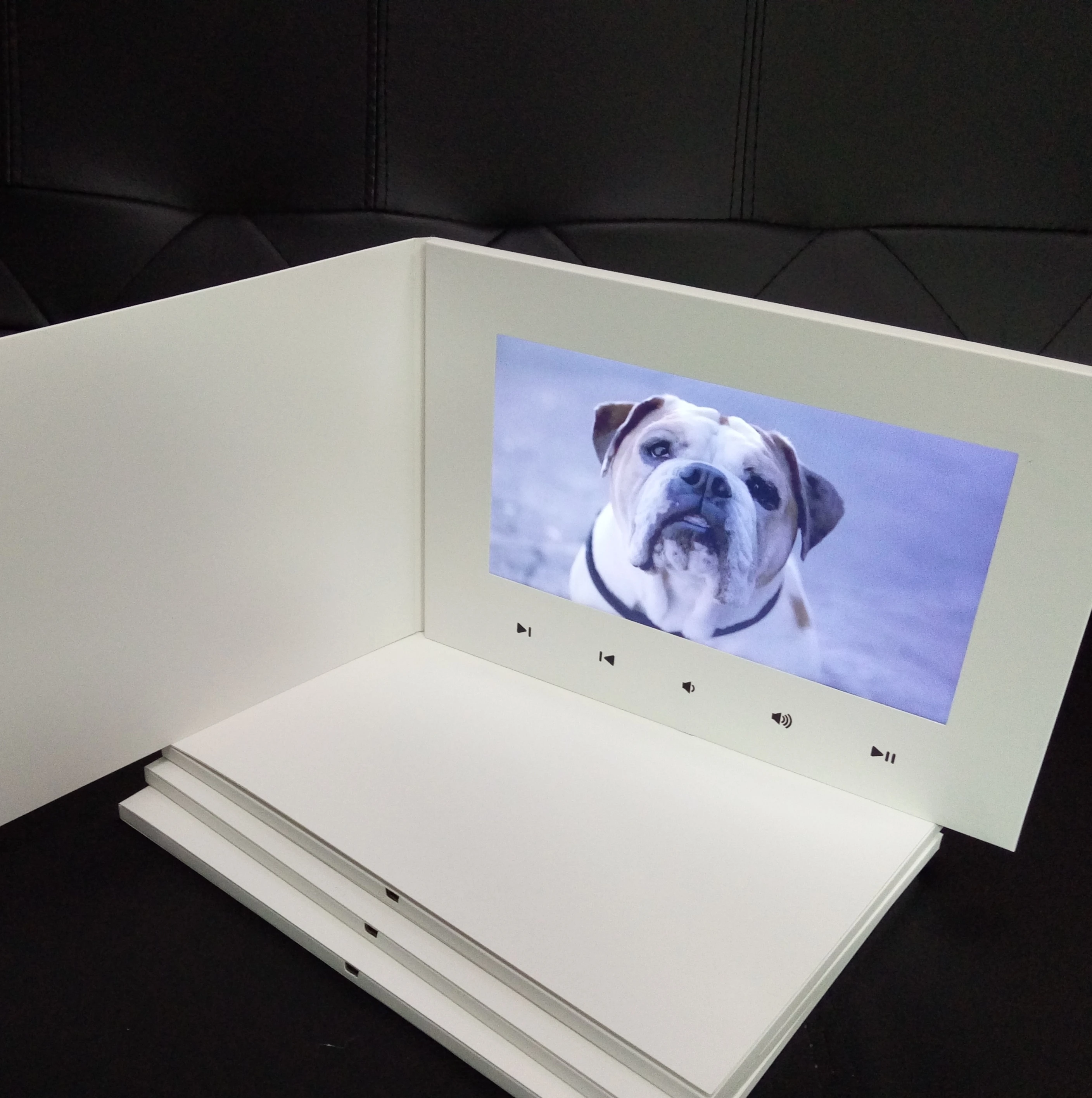 custom digital video brochure print 7 inch chinese homemade cheap lcd video brochure card