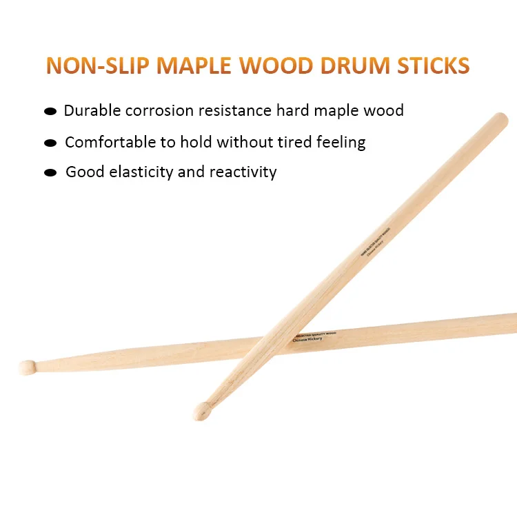 Professional custom 5A/5B/7A drumsticks high quality maple drumsticks