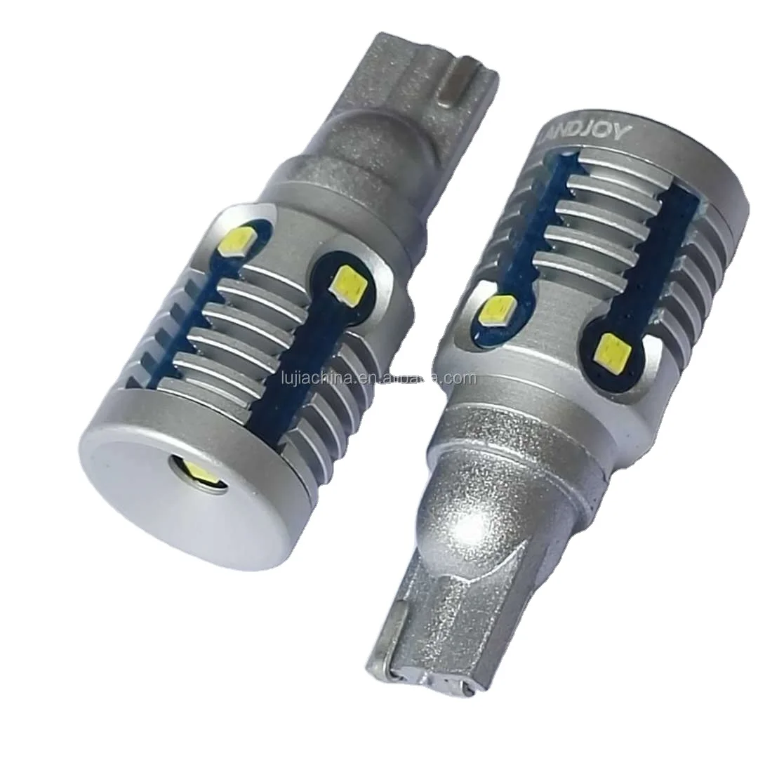 Error Free T15 LED reverse light CANBus t15 led backup parking light 1800Lumens 921 912 T15 W16W csp LED white amber red