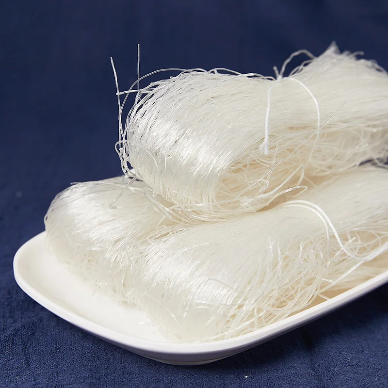 Low Price 380g White Convenient Bagged Rice Vermicelli for Food