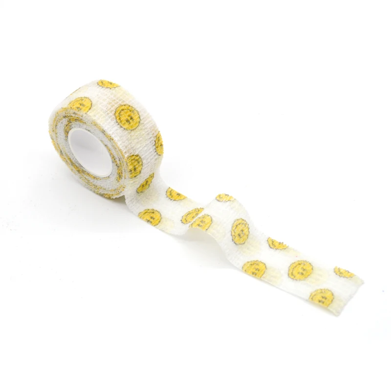 Waterproof Non-Woven Self-Adhesive Tape Elastic Cohesive Bandage Art Tattoo Grip Tape