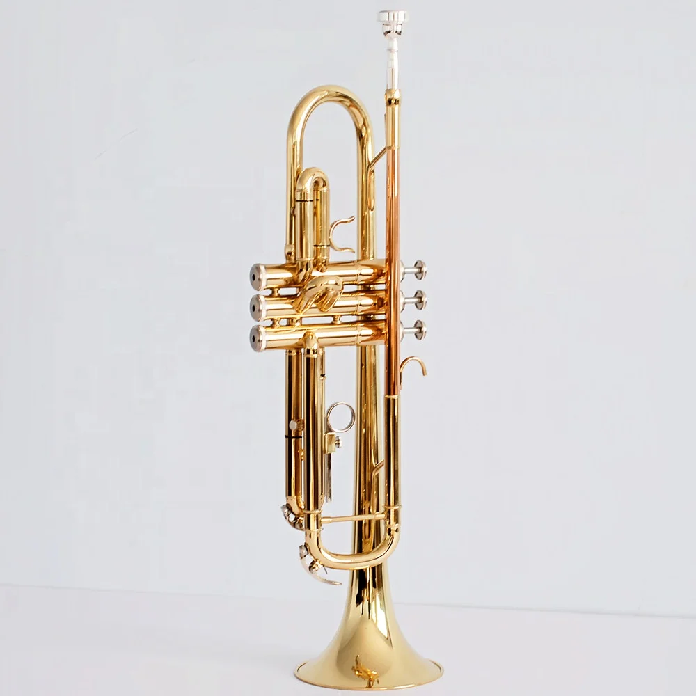 
Made in China of high quality brass Bb trumpet instruments 