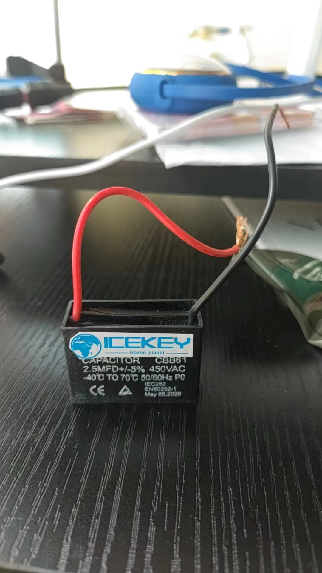 1uF to 100uF CBB60 CBB61 CBB65 Motor Run Capacitors AC 450VAC Water Pump motor starting capacitor