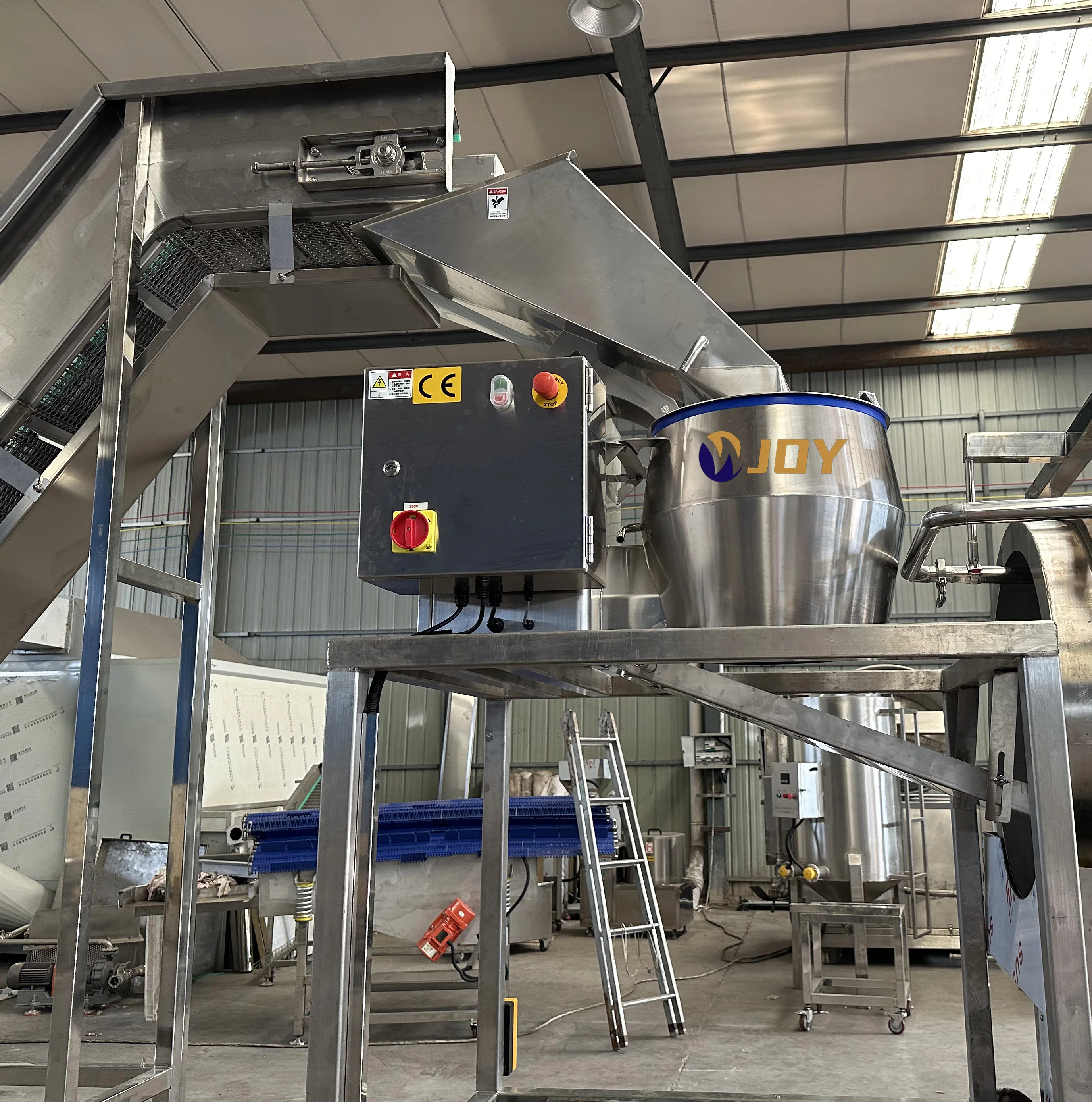 200 KG/H Fully Automatic Commercial Potato Chips Production Line Gas Heating Vegetable Making Machine for Fresh Potatoes