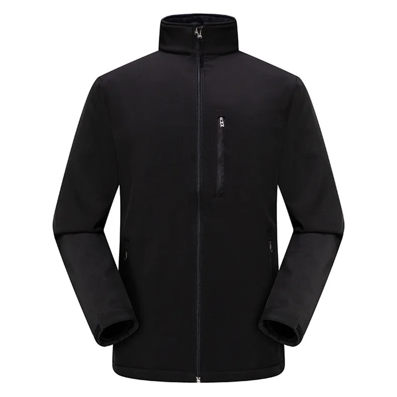 men nylon spandex soft shell custom zipper jacket women slim fit outdoor jacket waterproof softshell zip up fleece jacket
