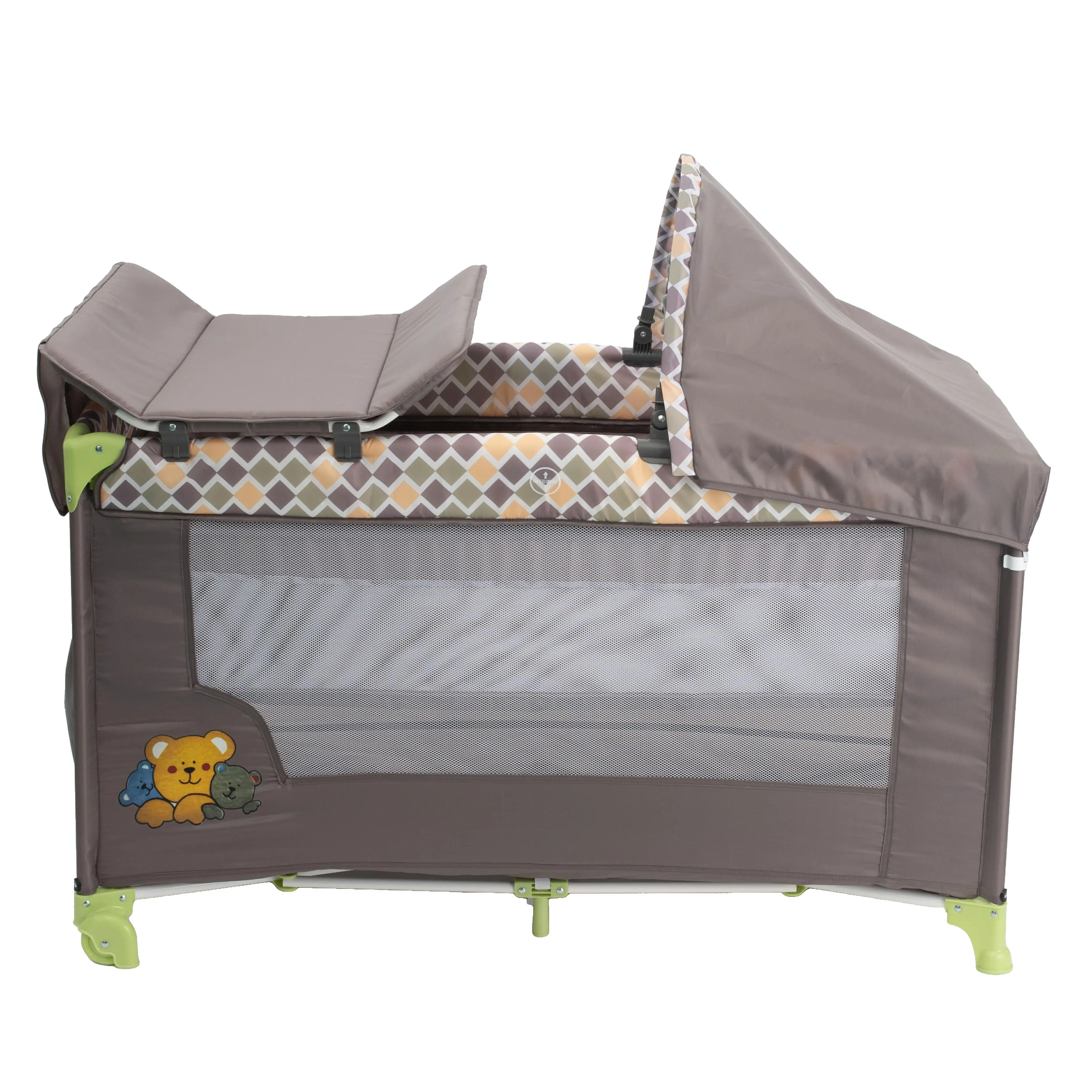 Crib Splicing With Diaper Changing Pad Big Bed Bb Multifunctional Portable Bed For Newborn Baby