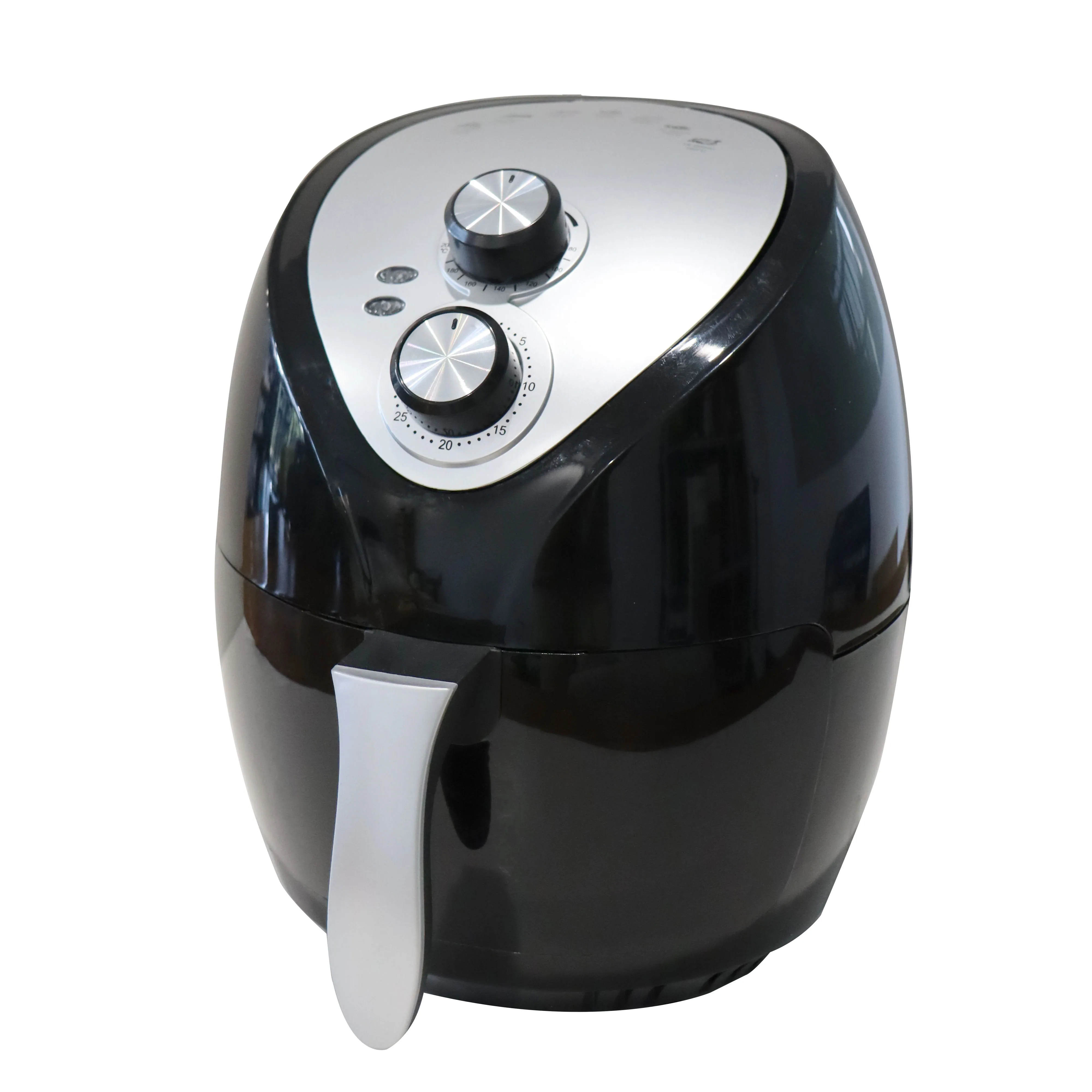 3.5L Small Capacity LCD Display Digital Temperature Control Mechanical Electric Air Fryer Without Oil
