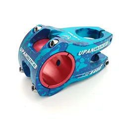 UPANBIKE Bike Parts 31.8mm 35mm Mountain Bicycle 50mm Length Camouflage Handlebar Short Stem
