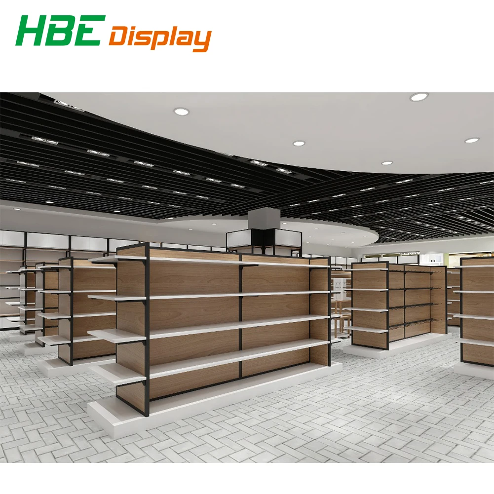 economic style wood store convenient shelf