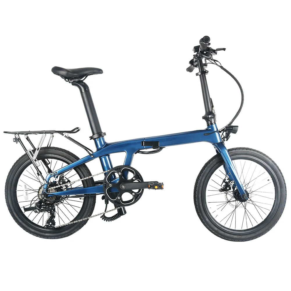 Manufacturer Direct Sales  Electric Bike  Only Weight 15KG Full Carbon Fiber Frame Removable Lithium Battery 36V 7.8Ah