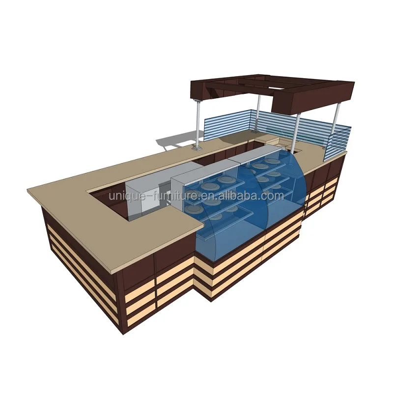 Таможня ресторанная барная стойка Кофейня мебель/Боулинг центр дизайн интерьера киоск фуд корт для развлекательного центра