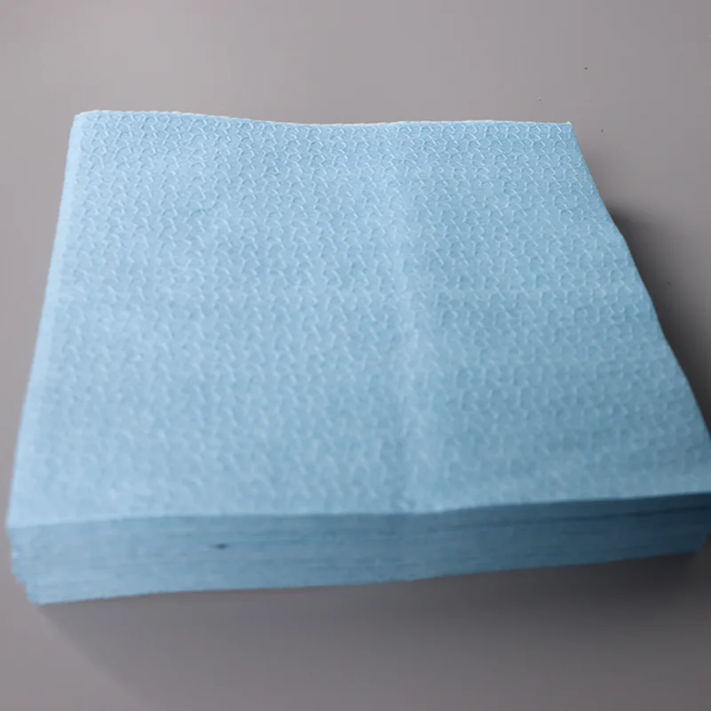 Industrial Wipes 1/4 Folded Bark Pattern Special Wipes PP Cleaning Paper Heavy Duty Disposable Industrial Wiping Rags
