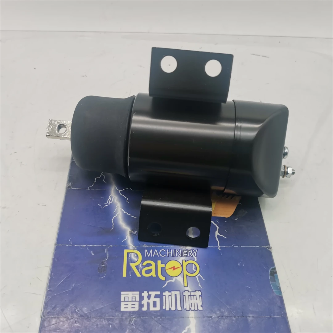 Stop solenoid ME040145 053400-73500 for Excavator HD800 HD900 HD250 HD450