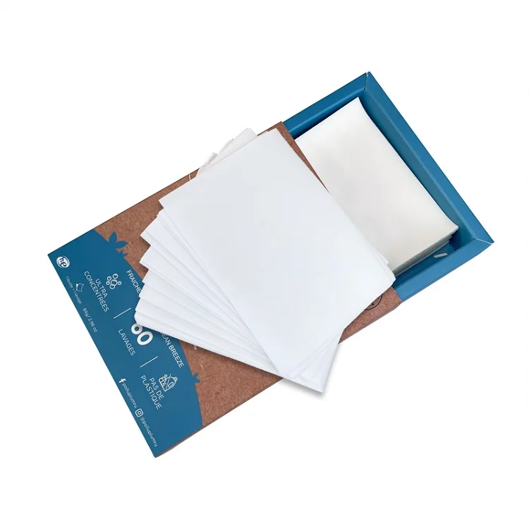 Toilet Cleaner Non-Toxic Concentrated Dissolving Sheets Plastic-Free Toilet Cleaning Strips