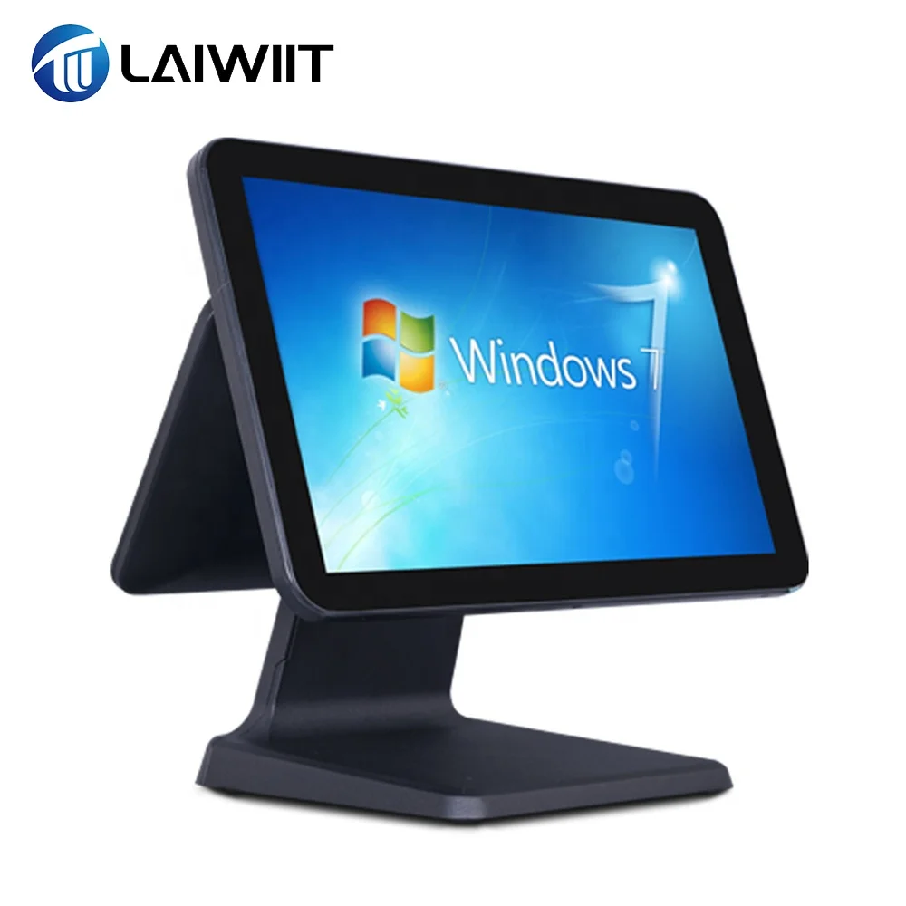 LAIWIIT Windows 11 Pos 15 Inch Touch Screen All In One Pos System Point Of Sale Hardware Pos Business Solutions