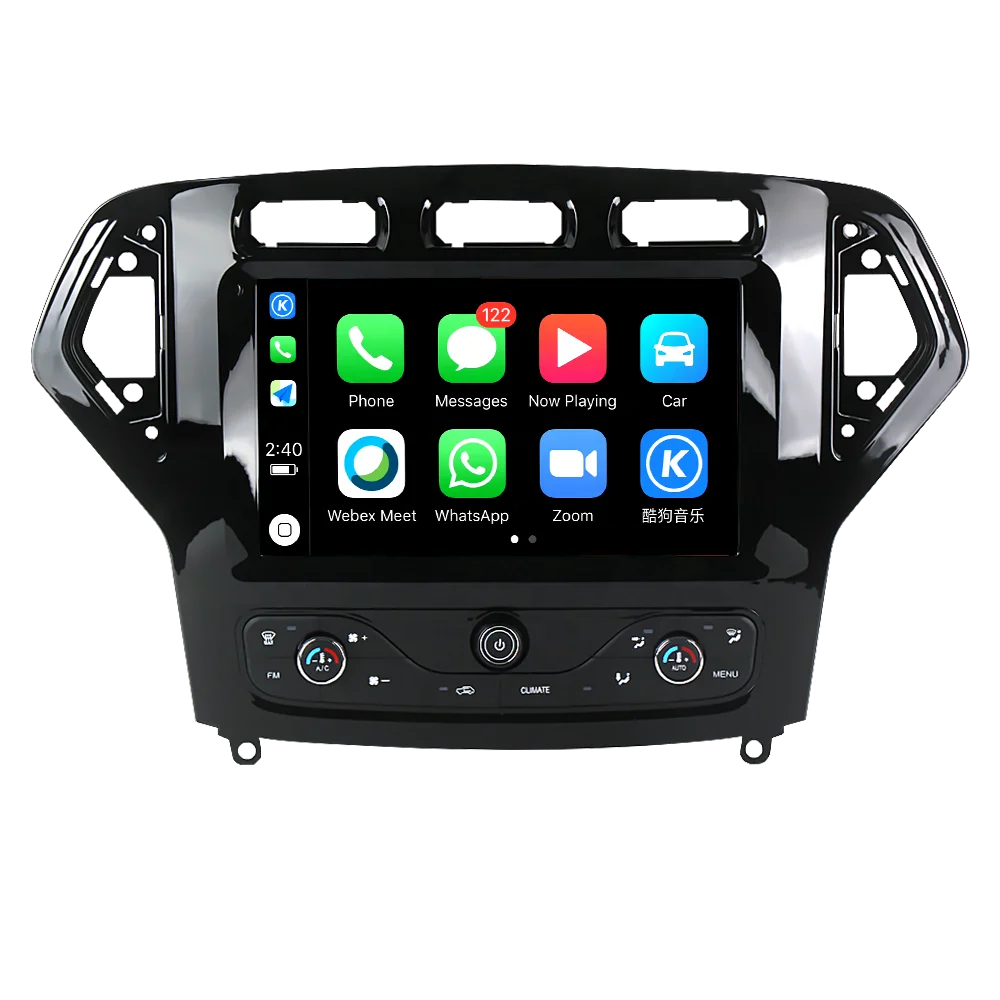 Android CAR DVD FOR Ford Mondeo mk4 2007-2010 car Player audio gps navigation display screen Monitor multimedia Carplay