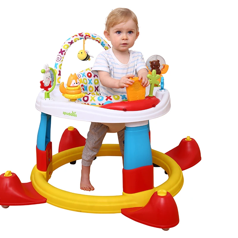 Multifunctional Portable Baby Walker Plastic Baby Walker with Wheels  for Baby 6-24 Months