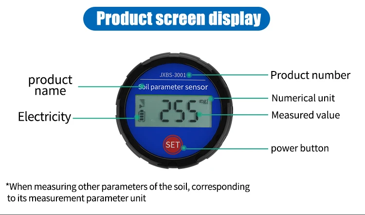 Low Cost 3 pin Soil Fertility EC Electrical Conductivity Meter Soil Salinity Tester