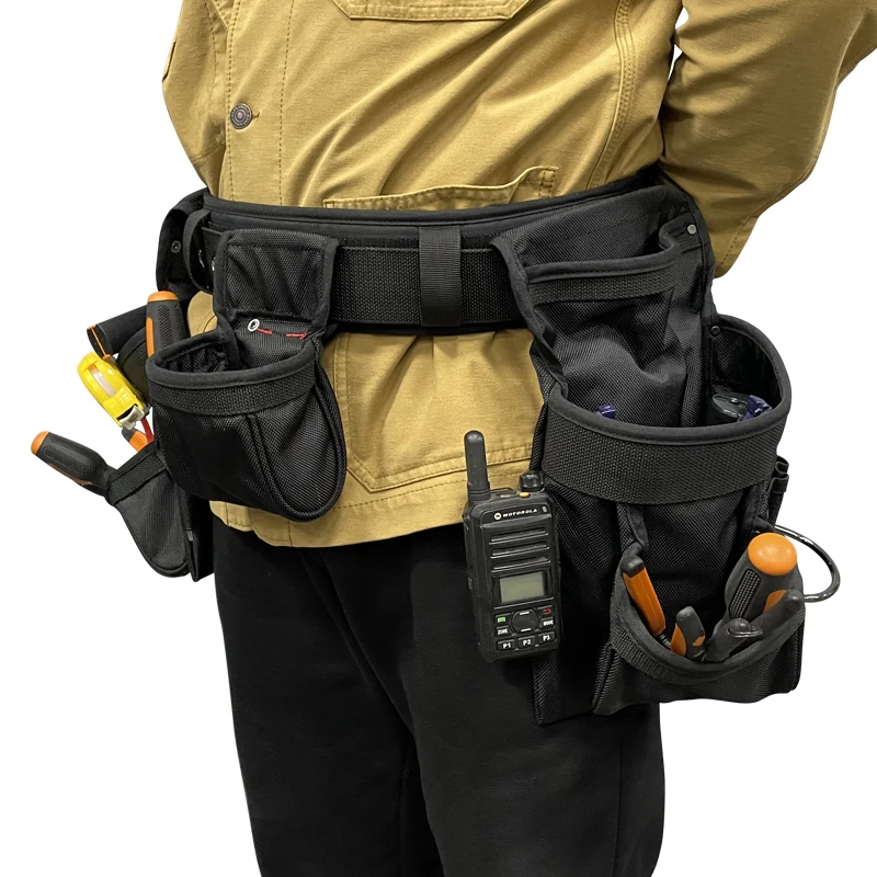 VUINO High Quality Durable Adjustable Electrician Cleaning Waist Tool Bag Belt for Carpenter