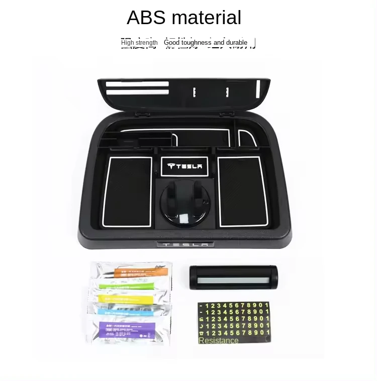 New Arrival Dashboard Multifunctional Non Slip Sticky Anti Slide Dash Phone Mount Pvc Dashboard Car Pad Mat For TESLA Model 3 Y