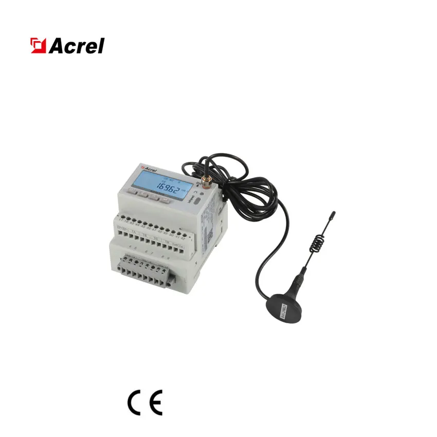 Acrel ADW300/C IOT Wireless Power Meter Three Phase Din Rail Energy Meter RS485 Wifi/4G/LORA Optional