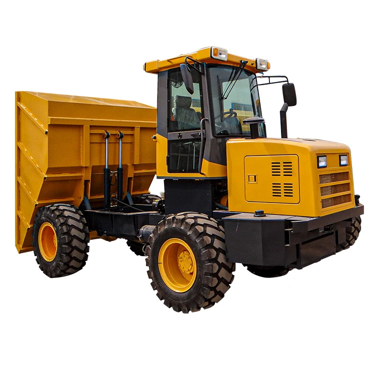 4 wheel drive 7.0 TONS Back Mining Construction Site dumper  FCY70