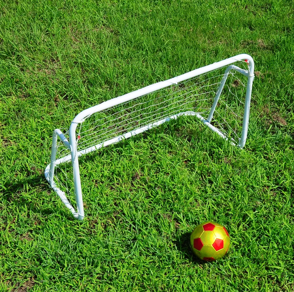 custom portable foldable small aluminium folding mini soccer football goal for 1.5m