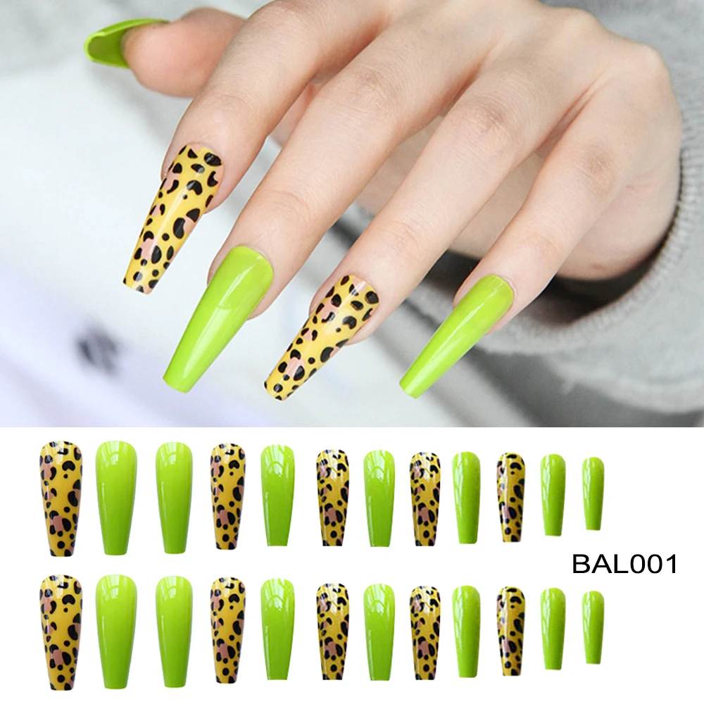 Wholesale high quality mink lashes and press on nails sets for women 24Pcs oval press on nail and lash packaging box