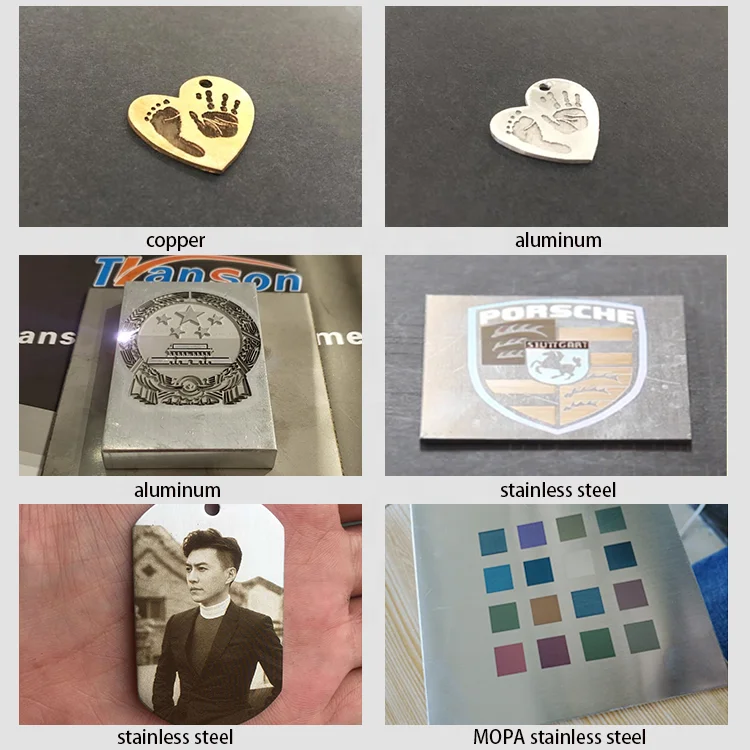 Enclosed Fiber Laser Engraving Machine laser marking machine for jewelry Metal