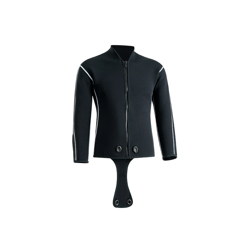 Комплекты из двух предметов гидрокостюм неопрена 3 мм с открытой ячейкой Бесплатная Подводная охота для серфинга