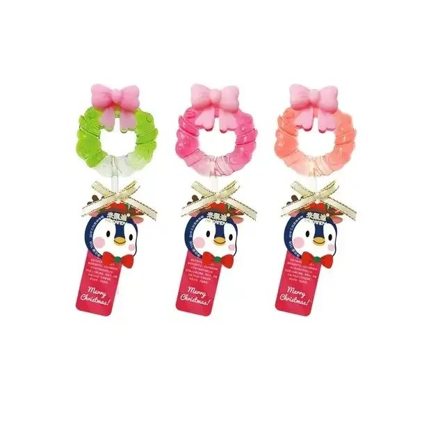 High quality Christmas tree candy cartoon shape lollipop hard candy