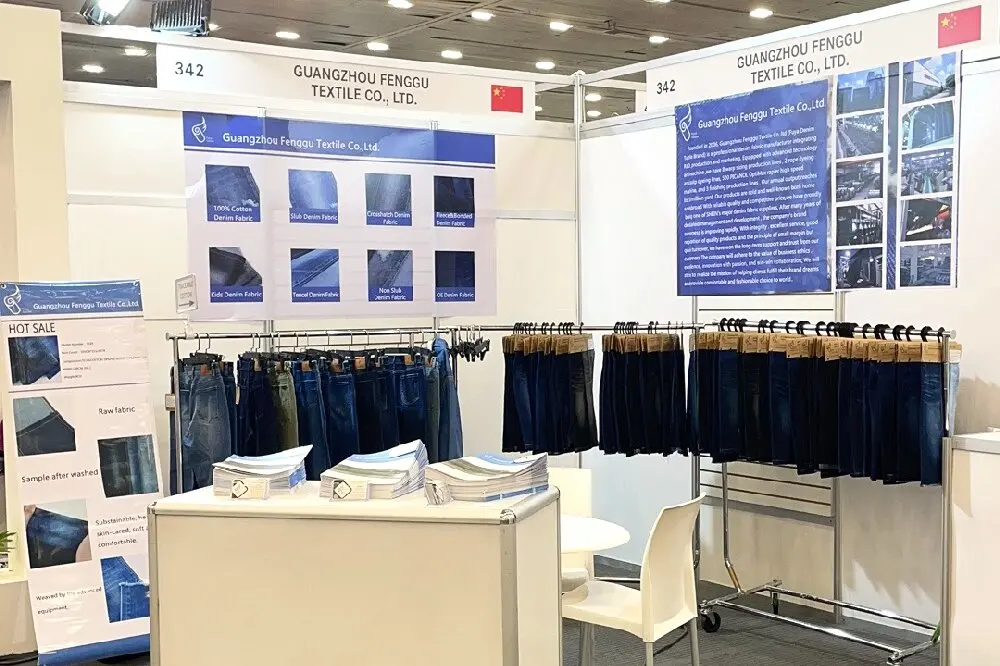 Rolls of Wholesale Denim Fabric for Clothing Supplier Denim Fabric Manufacturers in China